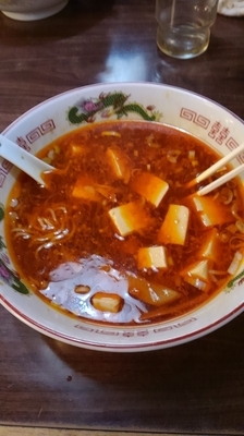 「麻婆ラーメン(大)」@大酋長の写真