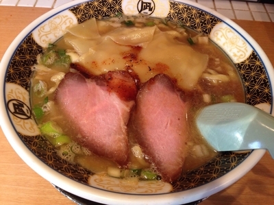 「すごい煮干ラーメン（かため）」@すごい煮干ラーメン凪 新宿ゴールデン街店 別館の写真
