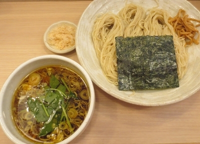 「特級鶏つけめん（醤油）850円」@麺屋零式の写真