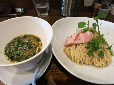 「醤油つけ麺　　800円」@創作麺工房 鳴龍の写真