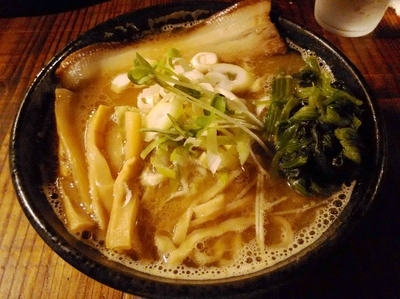 「裏メニュー 豚骨醤油」@天神矢の写真