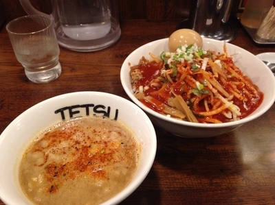 「灼熱の味噌つけ」@つけめんTETSU 赤羽店の写真