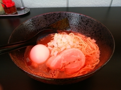 「こってり中華そば500円」@煮干乱舞の写真