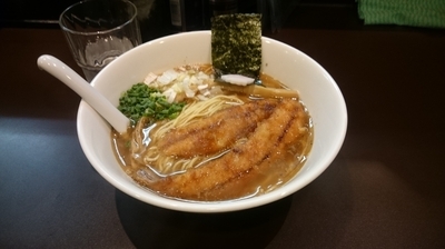 「さんまそば ＜限定＞」@おおぜき中華そば店の写真