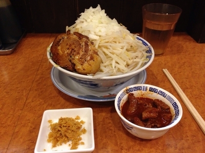 「雷神塩そば 野菜増し」@雷神 角ふじの写真
