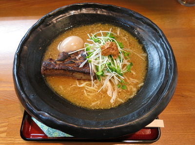 「辛味噌玉羅麺：1250円」@魯山人羅麺 神田小川町本店の写真