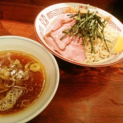 「煮干しつけそば」@中華そば しば田の写真