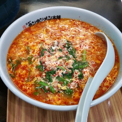 「ニラ入りタンタンメン中辛(ニンニク多め)」@元祖ニュータンタンメン本舗 東神奈川店の写真