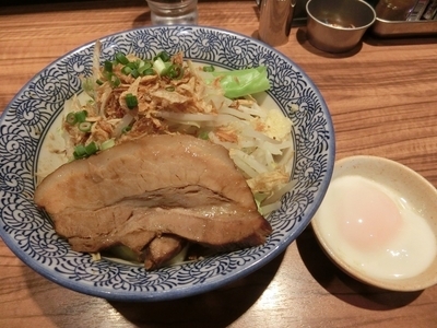 「汁なし油そば（ミニ）」@ラーメン燈郎の写真