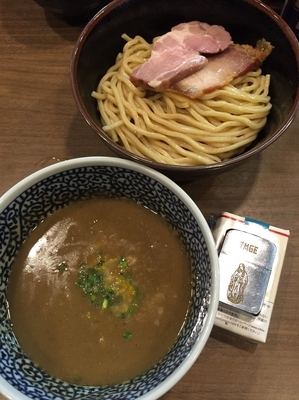「極濃煮干つけ麺」@煮干しつけ麺 宮元の写真