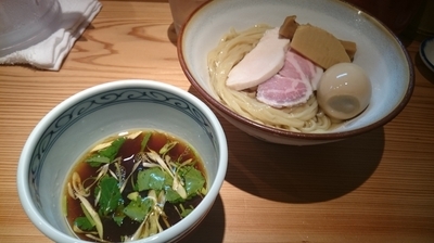 「つけめん+ 味玉  800+100円」@らぁめん鴇の写真