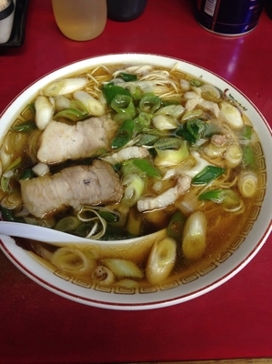 「珍達そば  チャーシュー2枚(クーポン)」@珍達そばの写真