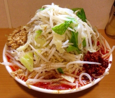 「辛麺小（ホアジャオ・辛味玉）800円　生姜50円」@豚星。の写真