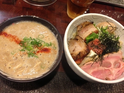 「しゃけつけ麺」@麺や 庄のの写真