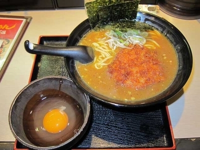 「タレカツカレーらーめん　813円」@麺屋ここいち うまこくカレーらーめん 秋葉原店の写真