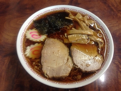 「おおもりラーメン」@三角屋の写真