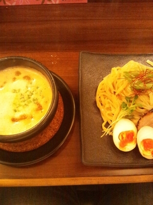 「台湾つけ麺（味玉トッピング）」@麺家 半蔵の写真