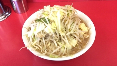 「小ラーメン（ニンニク少なめ）」@ラーメン二郎 茨城守谷店の写真