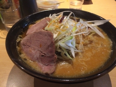 「濃厚味噌ラーメン 大盛り ¥690、¥100」@麺匠 克味の写真