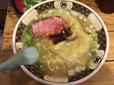 「すごい煮干ラーメン 塩 駒ネギ【920円】」@すごい煮干ラーメン凪 新宿ゴールデン街店 本館の写真