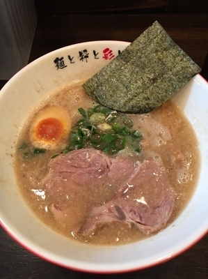 「ポクチキラーメン」@麺屋彩々 なんば店の写真