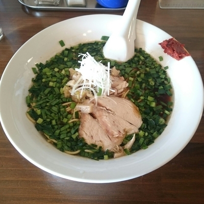 「ニラ中華ソバ @800円限定」@ラーメン・餃子 ハナウタの写真