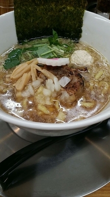 「煮干し中華そば(ライス50円)」@麺処 鳴声 煮干の奏の写真