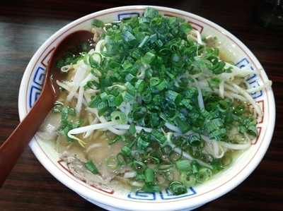 「あさひ★らあめん（大盛）【限定】」@煮干しらあめん 燕黒の写真