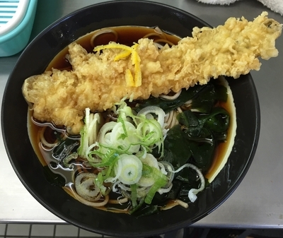 「穴子天そば（￥460）」@日栄軒の写真