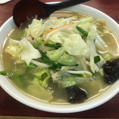 「タンメン（￥600）」@中華料理なかのやの写真