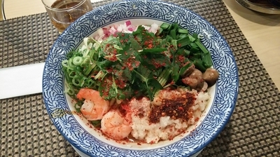 「上海まぜそば」@らーめん セアブラノ神 壬生本店の写真