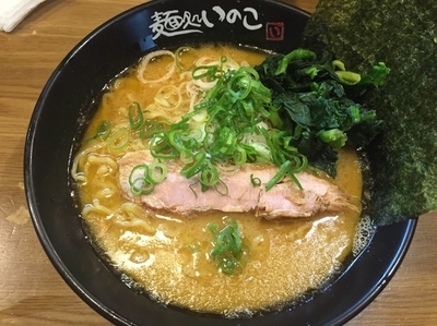 「醤油ラーメン並細麺¥680」@麺処いのこの写真