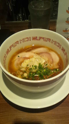 「正油soba」@SUPER MENの写真