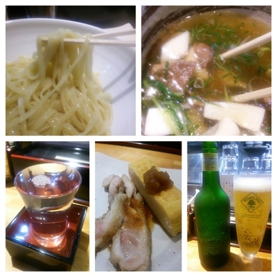 「『限定つけ麺』太刀魚 1200円　+日本酒etc」@ラーメン 巌哲の写真