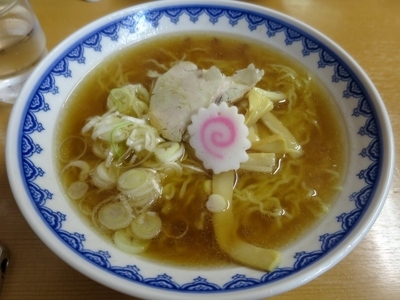 「中華そば ６００円」@ラーメン 三吉屋の写真
