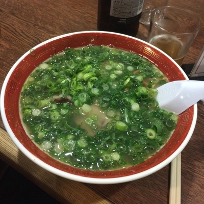 「ねぎラーメン」@中華そば 山冨士 本町店の写真