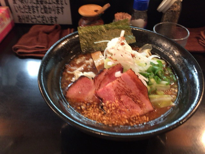 「焦がし醤油ラーメン」@麺家 うえだの写真