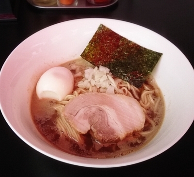 「中華そば ゆで卵 550円」@煮干乱舞の写真