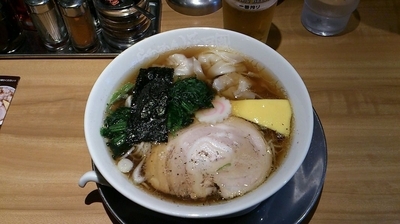 「THE ワンタンメン_820円」@らあめん花月嵐 東高円寺店の写真