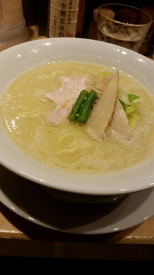 「鶏白湯」@銀座 篝の写真