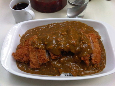 「カツカレー (600円)」@まんてんの写真