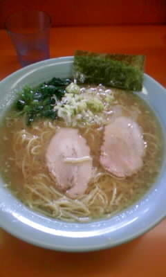 「ラーメン(並)500円」@ラーメンショップ 椿 小川店の写真