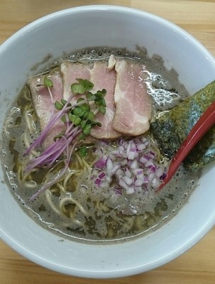 「煮干ハーブらーめんVer1.70」@めんや天夢の写真