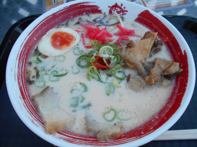 「お台場限定牛醬ラーメン(940円)」@大阪・牛醬ラーメン  まこと屋 東京お台場店の写真
