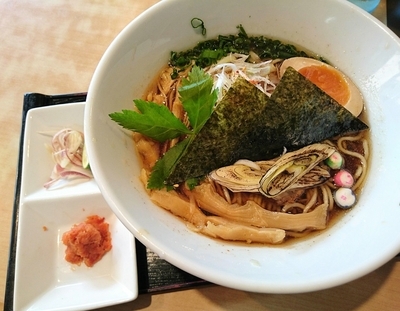 「【限定】秋味（2015/醤油） （151011）」@麺や 蒼 AOIの写真