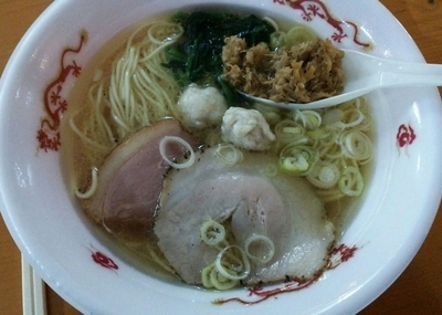 「[麺や而今]芳醇貝出汁鶏塩そば～シビカラ肉味噌添え～」@大つけ麺博プレゼンツ つけ麺VSラーメンの写真