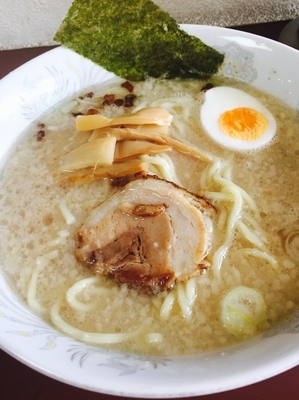 「（昼の部）ラーメン¥360（クーポン半額）」@ラーメン ひかりの写真