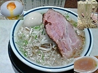 「塩らーめん with 煮玉子」@神名備の写真