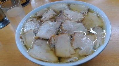 「大盛り肉そば」@坂内食堂 喜多方本店の写真