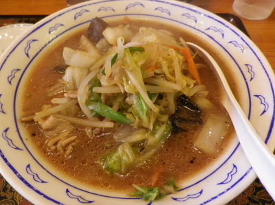 「味噌たんめん＋焼き餃子」@一品香 FC相鉄星川店の写真